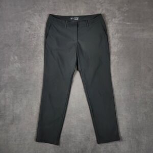 Nike‎ Flex Woven Pant Womens 8 Medium Black Lightweight Wicking Stretch
